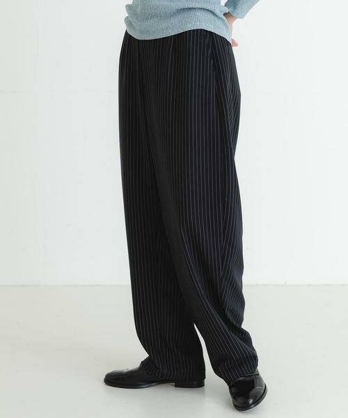 URBAN RESEARCH / アーバンリサーチ その他パンツ | 『3サイズ展開』ストライプコクーンスラックス | 詳細2
