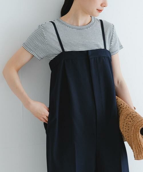 URBAN RESEARCH / アーバンリサーチ サロペット・オールインワン | Iラインベアオールインワン | 詳細1