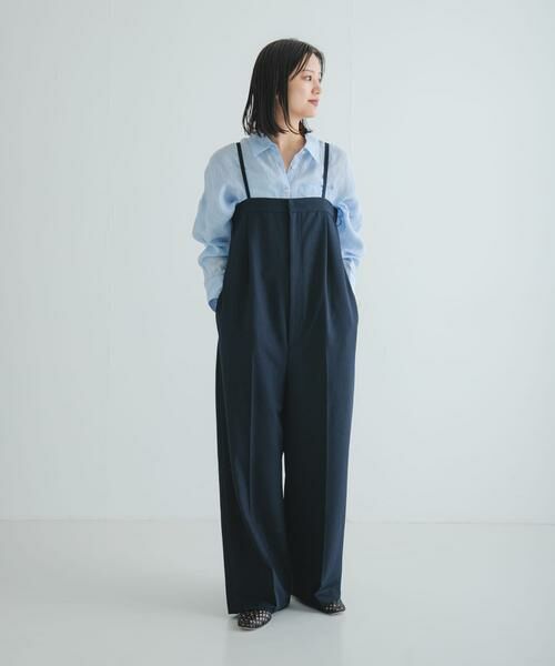 URBAN RESEARCH / アーバンリサーチ サロペット・オールインワン | Iラインベアオールインワン | 詳細6