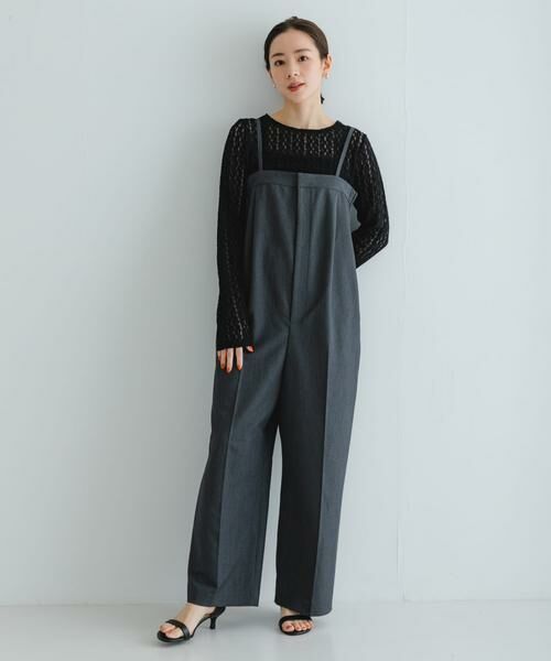 URBAN RESEARCH / アーバンリサーチ サロペット・オールインワン | Iラインベアオールインワン | 詳細19