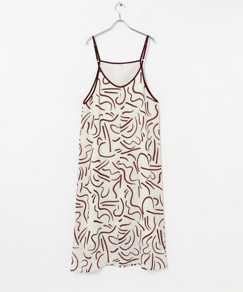 URBAN RESEARCH / アーバンリサーチ ワンピース | 『イージーケア』ドローイングアートプリントワンピース | 詳細10