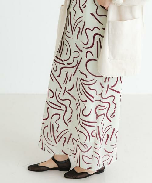 URBAN RESEARCH / アーバンリサーチ ワンピース | 『イージーケア』ドローイングアートプリントワンピース | 詳細5