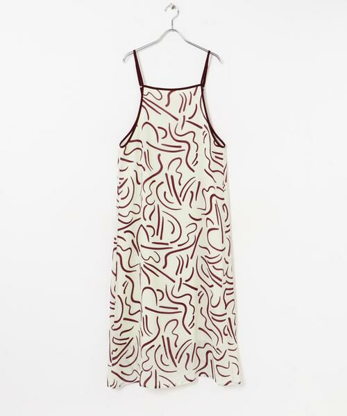 URBAN RESEARCH / アーバンリサーチ ワンピース | 『イージーケア』ドローイングアートプリントワンピース | 詳細8