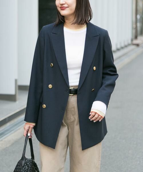 URBAN RESEARCH / アーバンリサーチ その他アウター | 『2サイズ展開』ダブルブレストブレザージャケット | 詳細4
