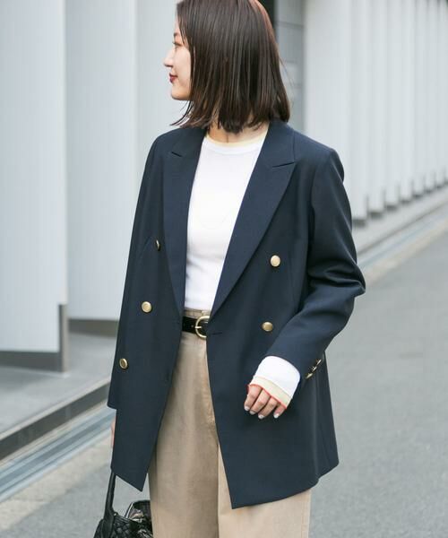URBAN RESEARCH / アーバンリサーチ その他アウター | 『2サイズ展開』ダブルブレストブレザージャケット | 詳細5