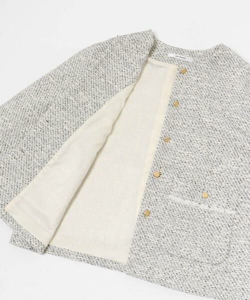 URBAN RESEARCH / アーバンリサーチ ノーカラージャケット | ツイードノーカラージャケット | 詳細10