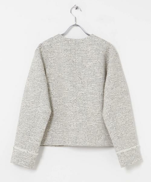 URBAN RESEARCH / アーバンリサーチ ノーカラージャケット | ツイードノーカラージャケット | 詳細11