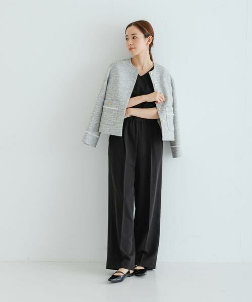 URBAN RESEARCH / アーバンリサーチ ノーカラージャケット | ツイードノーカラージャケット | 詳細6