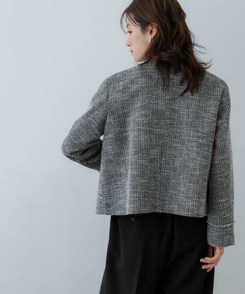 URBAN RESEARCH / アーバンリサーチ ノーカラージャケット | ツイードノーカラージャケット | 詳細17