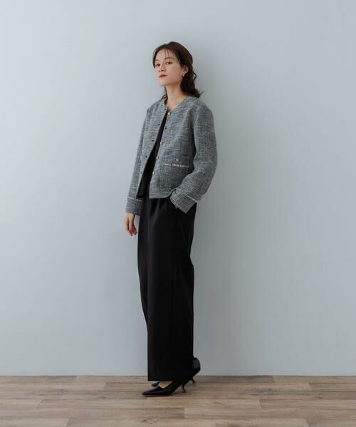 URBAN RESEARCH / アーバンリサーチ ノーカラージャケット | ツイードノーカラージャケット | 詳細19