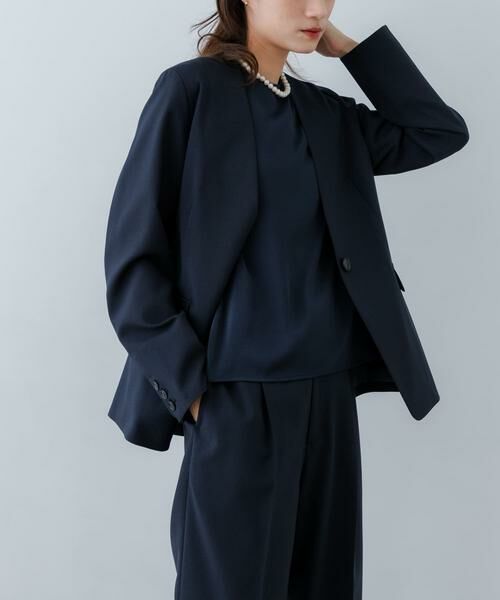 URBAN RESEARCH / アーバンリサーチ ノーカラージャケット | 『2サイズ展開』ノーカラージャケット | 詳細4