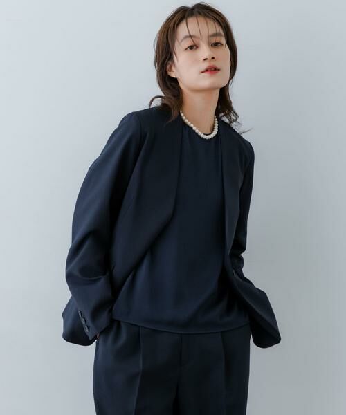 URBAN RESEARCH / アーバンリサーチ ノーカラージャケット | 『2サイズ展開』ノーカラージャケット | 詳細6