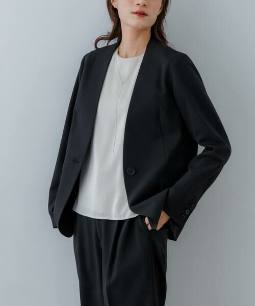 URBAN RESEARCH / アーバンリサーチ ノーカラージャケット | 『2サイズ展開』ノーカラージャケット | 詳細21