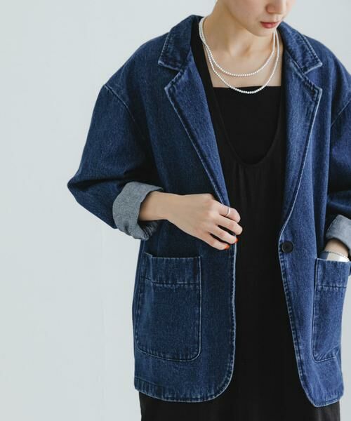 URBAN RESEARCH / アーバンリサーチ Gジャン・デニムジャケット | テーラードデニムジャケット | 詳細1