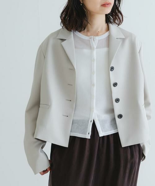 URBAN RESEARCH / アーバンリサーチ その他アウター | new basic　ボックスショートジャケット | 詳細13