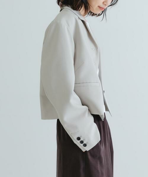 URBAN RESEARCH / アーバンリサーチ その他アウター | new basic　ボックスショートジャケット | 詳細16