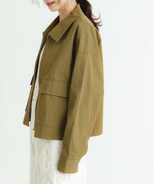 URBAN RESEARCH / アーバンリサーチ ブルゾン | コットンナイロンジップブルゾン | 詳細1