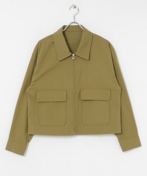 URBAN RESEARCH / アーバンリサーチ ブルゾン | コットンナイロンジップブルゾン | 詳細11