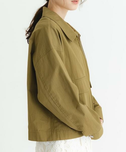 URBAN RESEARCH / アーバンリサーチ ブルゾン | コットンナイロンジップブルゾン | 詳細5