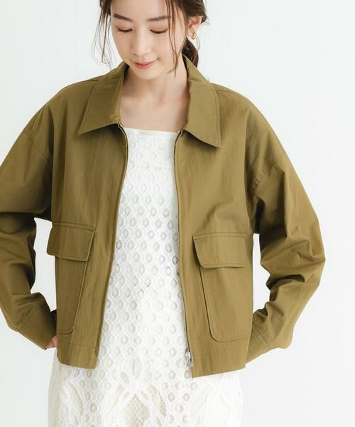 URBAN RESEARCH / アーバンリサーチ ブルゾン | コットンナイロンジップブルゾン | 詳細6