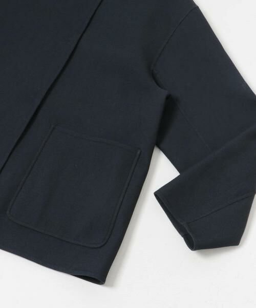 URBAN RESEARCH / アーバンリサーチ ノーカラージャケット | ツイルノーカラーリバーコート | 詳細9