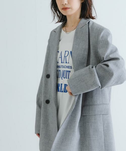 URBAN RESEARCH / アーバンリサーチ ブルゾン | 『2サイズ展開』ダブルオーバーテーラードジャケット | 詳細1