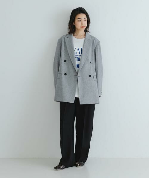 URBAN RESEARCH / アーバンリサーチ ブルゾン | 『2サイズ展開』ダブルオーバーテーラードジャケット | 詳細10