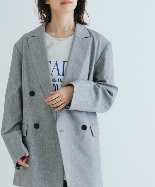 URBAN RESEARCH / アーバンリサーチ ブルゾン | 『2サイズ展開』ダブルオーバーテーラードジャケット | 詳細2