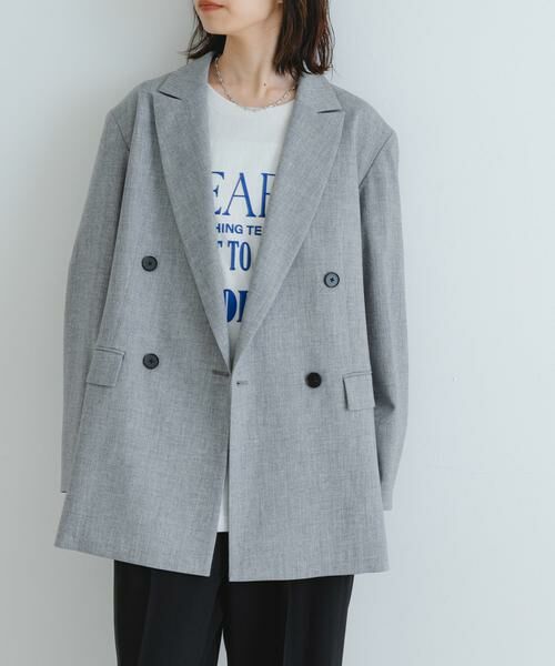 URBAN RESEARCH / アーバンリサーチ ブルゾン | 『2サイズ展開』ダブルオーバーテーラードジャケット | 詳細3