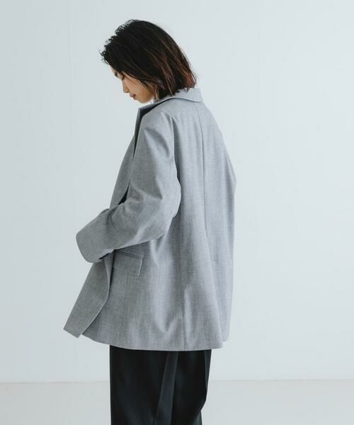 URBAN RESEARCH / アーバンリサーチ ブルゾン | 『2サイズ展開』ダブルオーバーテーラードジャケット | 詳細6