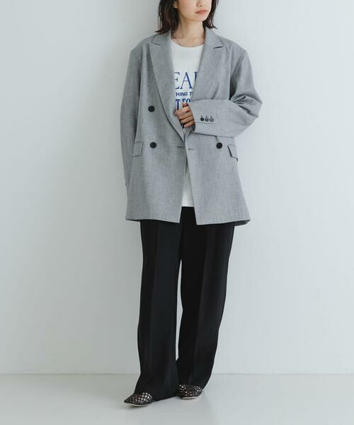 URBAN RESEARCH / アーバンリサーチ ブルゾン | 『2サイズ展開』ダブルオーバーテーラードジャケット | 詳細9