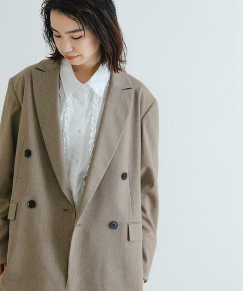 URBAN RESEARCH / アーバンリサーチ ブルゾン | 『2サイズ展開』ダブルオーバーテーラードジャケット | 詳細20
