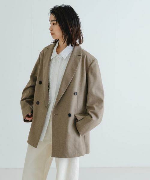 URBAN RESEARCH / アーバンリサーチ ブルゾン | 『2サイズ展開』ダブルオーバーテーラードジャケット | 詳細21