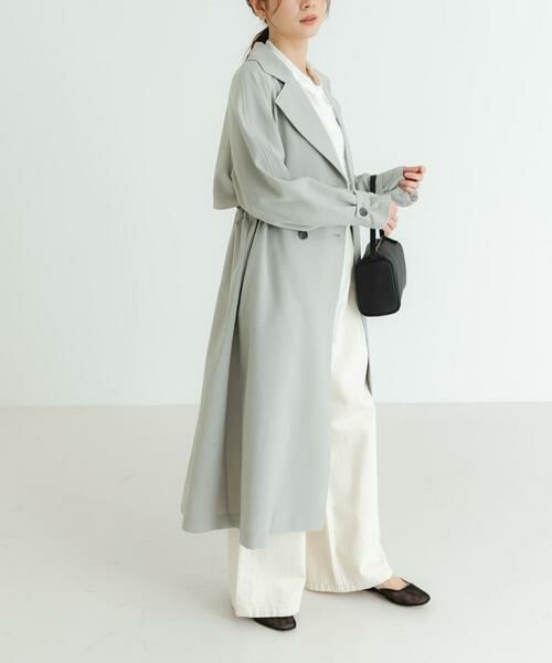 URBAN RESEARCH / アーバンリサーチ トレンチコート | 『防花粉/撥水/UVカット』ドロストトレンチコート | 詳細5