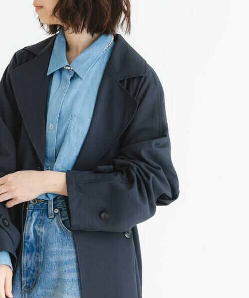 URBAN RESEARCH / アーバンリサーチ トレンチコート | 『防花粉/撥水/UVカット』ドロストトレンチコート | 詳細14