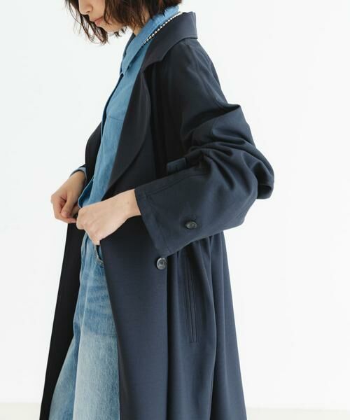 URBAN RESEARCH / アーバンリサーチ トレンチコート | 『防花粉/撥水/UVカット』ドロストトレンチコート | 詳細15