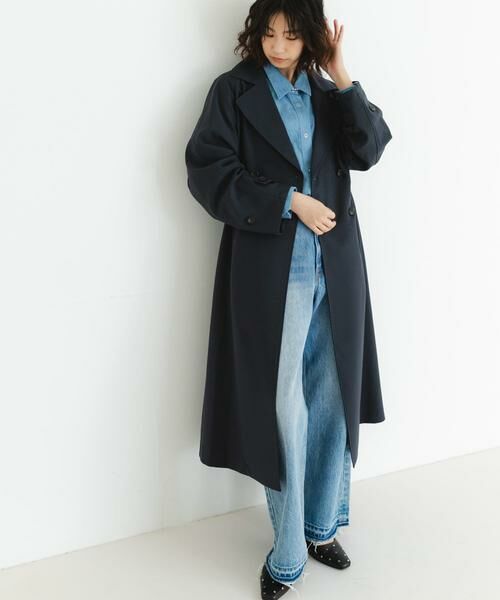 URBAN RESEARCH / アーバンリサーチ トレンチコート | 『防花粉/撥水/UVカット』ドロストトレンチコート | 詳細18