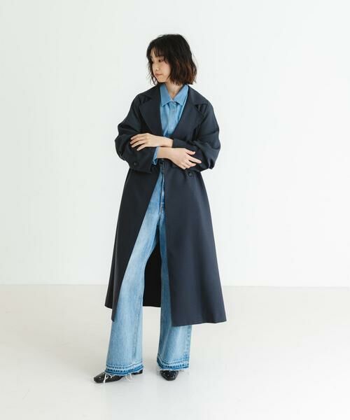 URBAN RESEARCH / アーバンリサーチ トレンチコート | 『防花粉/撥水/UVカット』ドロストトレンチコート | 詳細20