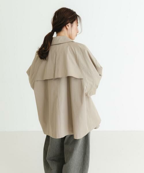 URBAN RESEARCH / アーバンリサーチ トレンチコート | 『撥水』new basic　ミドル丈トレンチテントコート | 詳細4