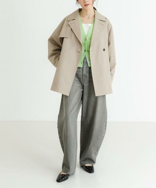 URBAN RESEARCH / アーバンリサーチ トレンチコート | 『撥水』new basic　ミドル丈トレンチテントコート | 詳細5
