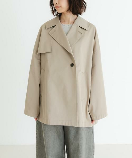 URBAN RESEARCH / アーバンリサーチ トレンチコート | 『撥水』new basic　ミドル丈トレンチテントコート | 詳細7