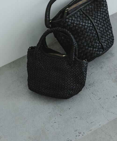 URBAN RESEARCH / アーバンリサーチ ショルダーバッグ | メッシュ編みレザートートバッグ | 詳細1