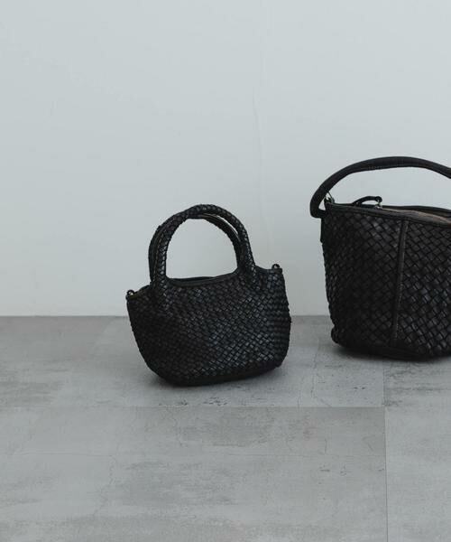 URBAN RESEARCH / アーバンリサーチ ショルダーバッグ | メッシュ編みレザートートバッグ | 詳細2