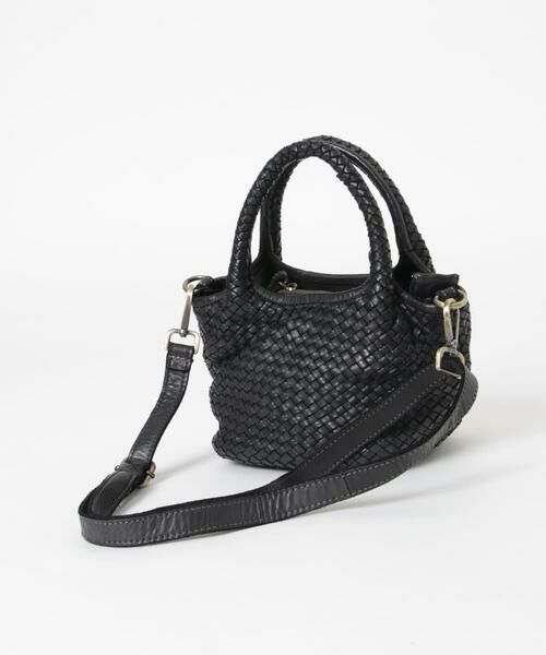 URBAN RESEARCH / アーバンリサーチ ショルダーバッグ | メッシュ編みレザートートバッグ | 詳細4