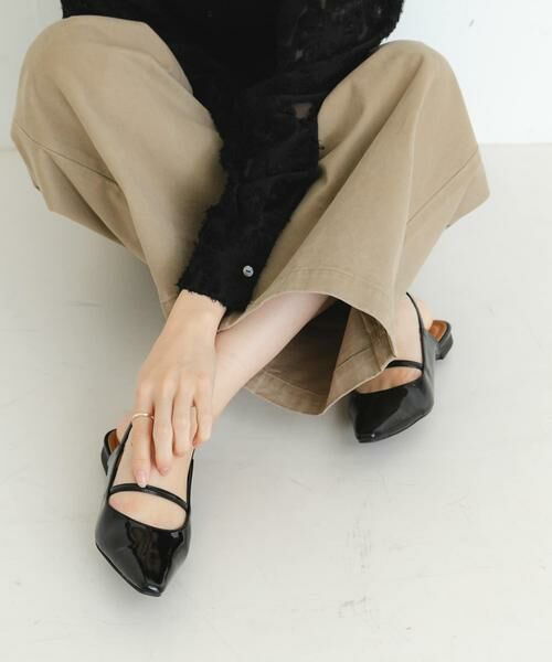 URBAN RESEARCH / アーバンリサーチ パンプス | ポインテッドバックストラップシューズ | 詳細2