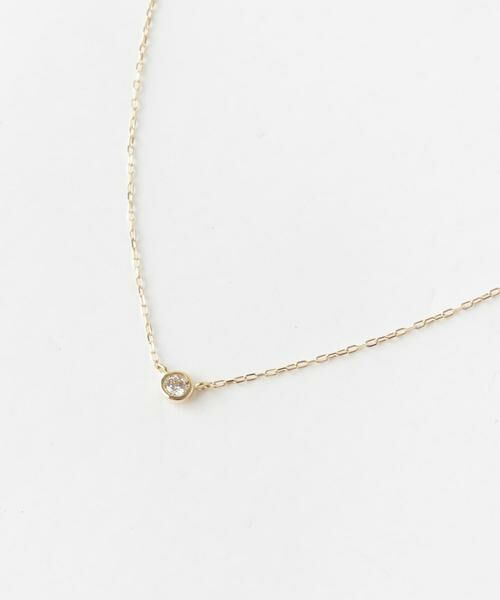 URBAN RESEARCH / アーバンリサーチ ネックレス・ペンダント・チョーカー | decor『デコール』　18K Dia Necklace0.05ct | 詳細6