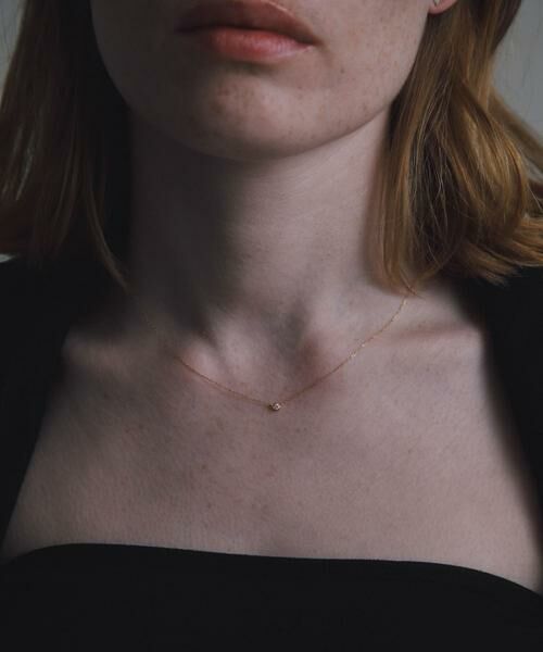 URBAN RESEARCH/A[oT[` decorwfR[x 18K Dia Necklace0.05ct S[h -