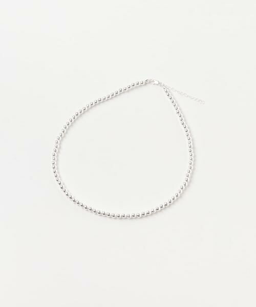 URBAN RESEARCH / アーバンリサーチ ネックレス・ペンダント・チョーカー | decor『デコール』　Hematite4mmBallchoker | 詳細8