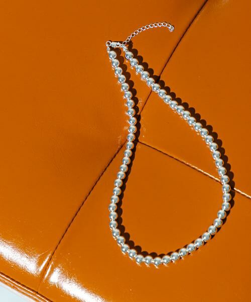 URBAN RESEARCH / アーバンリサーチ ネックレス・ペンダント・チョーカー | decor『デコール』　Hematite6mmBallnecklace | 詳細1