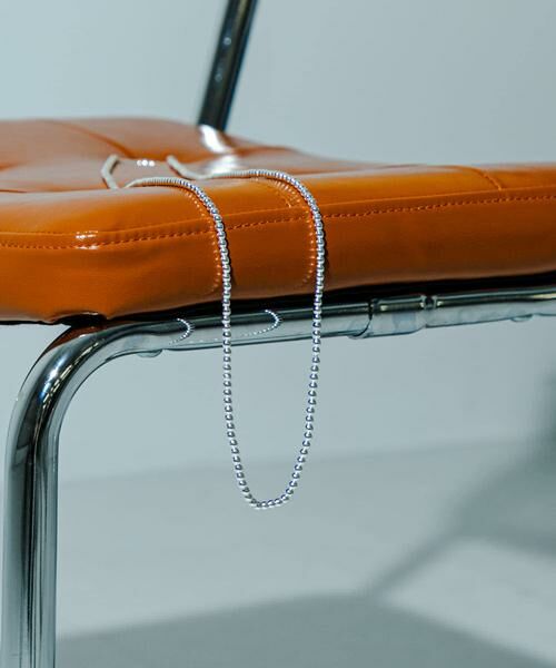 URBAN RESEARCH / アーバンリサーチ ネックレス・ペンダント・チョーカー | decor『デコール』　Hematite4mmBallnecklace | 詳細5